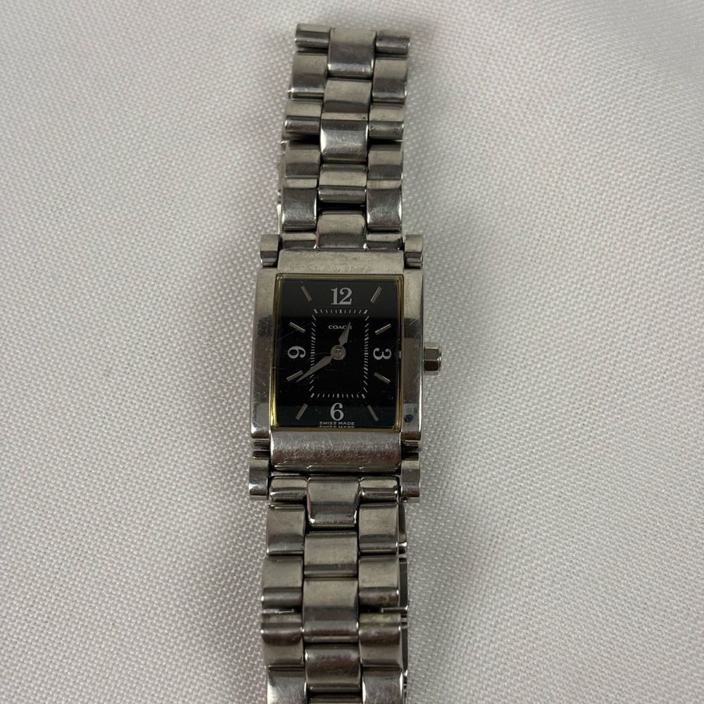 COACH Watch Women's WO14 Swiss Movement Water Resistant Fashion black dial - Picture 7 of 7